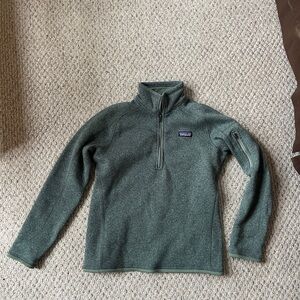 Patagonia Green Quarter-Zip Fleece